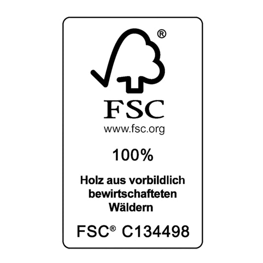 Casaria Gartentisch Klappbar FSC Holz Schirmloch